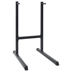 Dip Station Black 103.5 x 66.5 x 121.5 cm Powder-Coated Steel