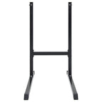 Dip Station Black 103.5 x 66.5 x 121.5 cm Powder-Coated Steel