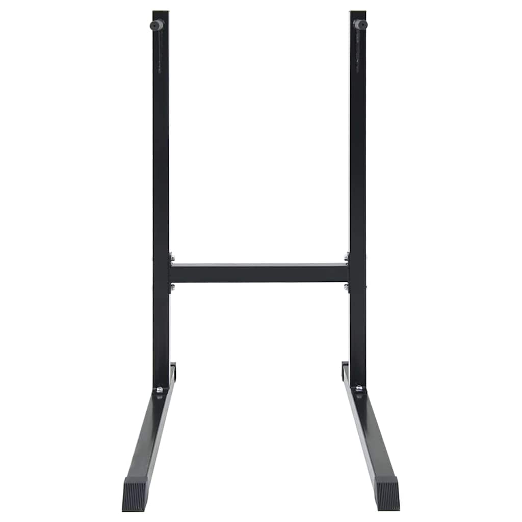 Dip Station Black 103.5 x 66.5 x 121.5 cm Powder-Coated Steel