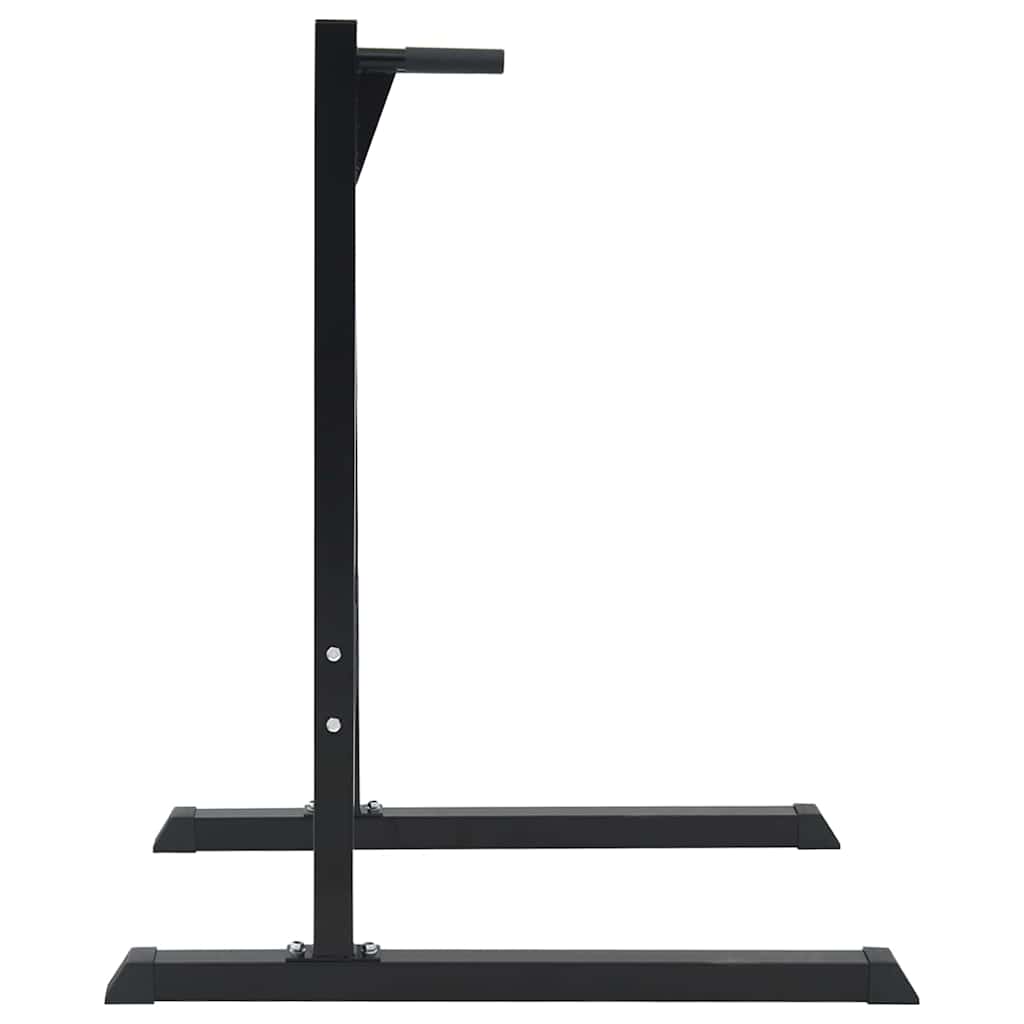 Dip Station Black 103.5 x 66.5 x 121.5 cm Powder-Coated Steel