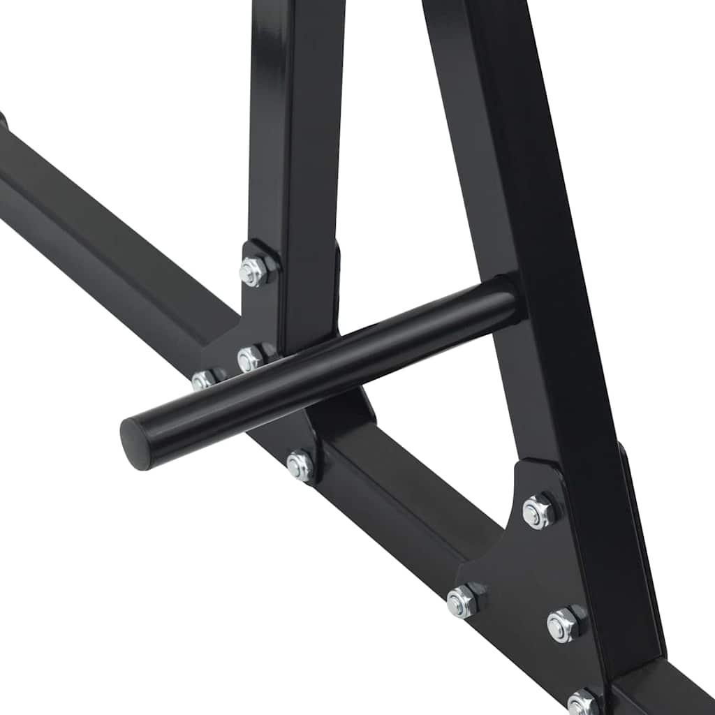 Pull-Up Bar Station Manual Black 100.5 x 102 x 234.5 cm