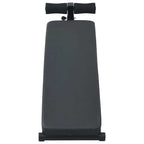 Sit Up Bench Black 124 x 33.5 x 55 cm Powder-Coated Steel