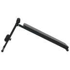 Sit Up Bench Black 124 x 33.5 x 55 cm Powder-Coated Steel