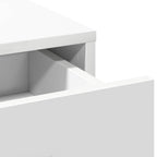 Highboard with Drawer White 40 x 41 x 135 cm Engineered wood