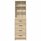 Highboard Sonoma oak 40 x 41 x 135 cm Engineered wood