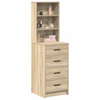 Highboard Sonoma oak 40 x 41 x 135 cm Engineered wood