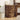 Sideboard Smoked oak 40 x 41 x 75 cm Engineered wood