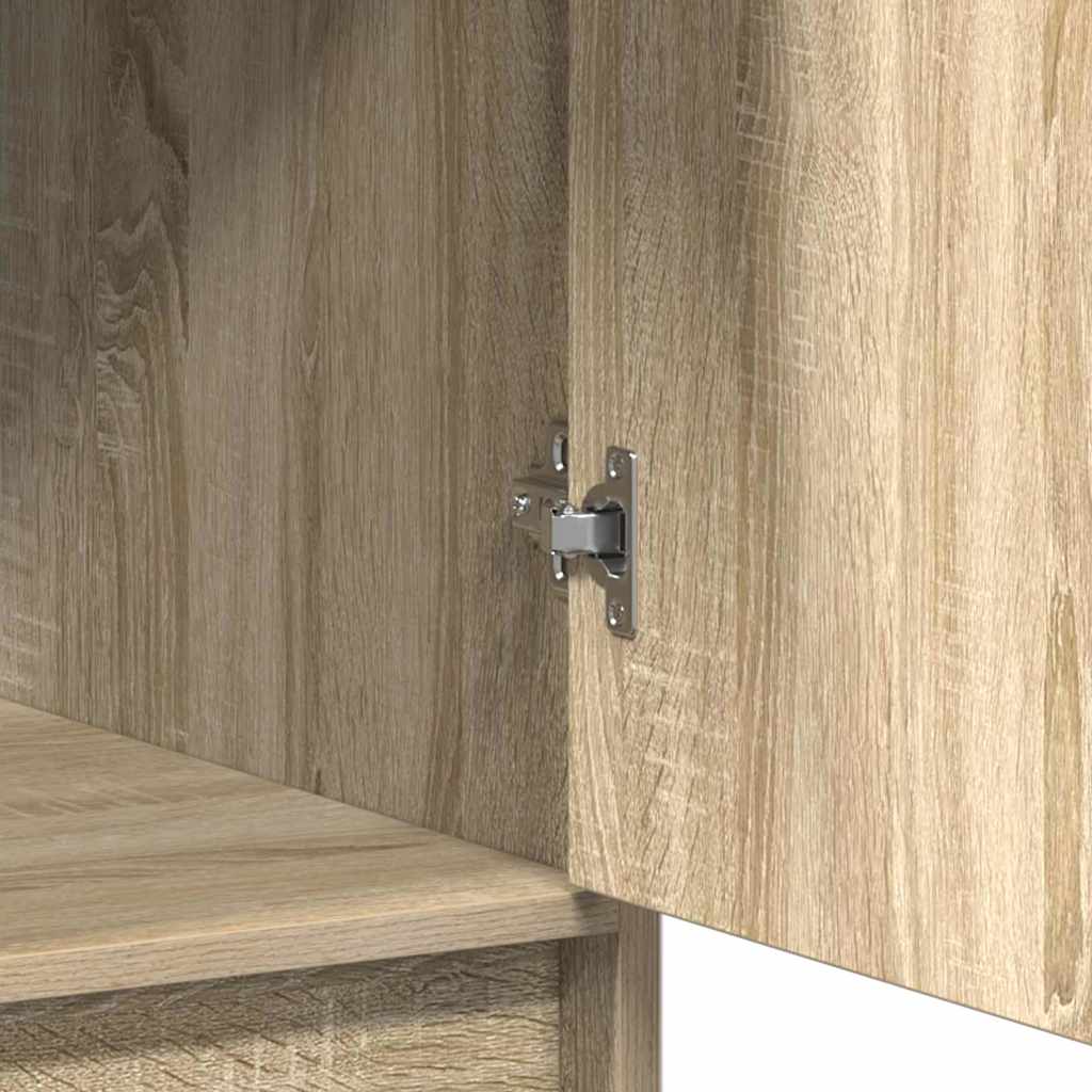 Highboard Sonoma Oak 40 x 40.5 x 135 cm Engineered Wood