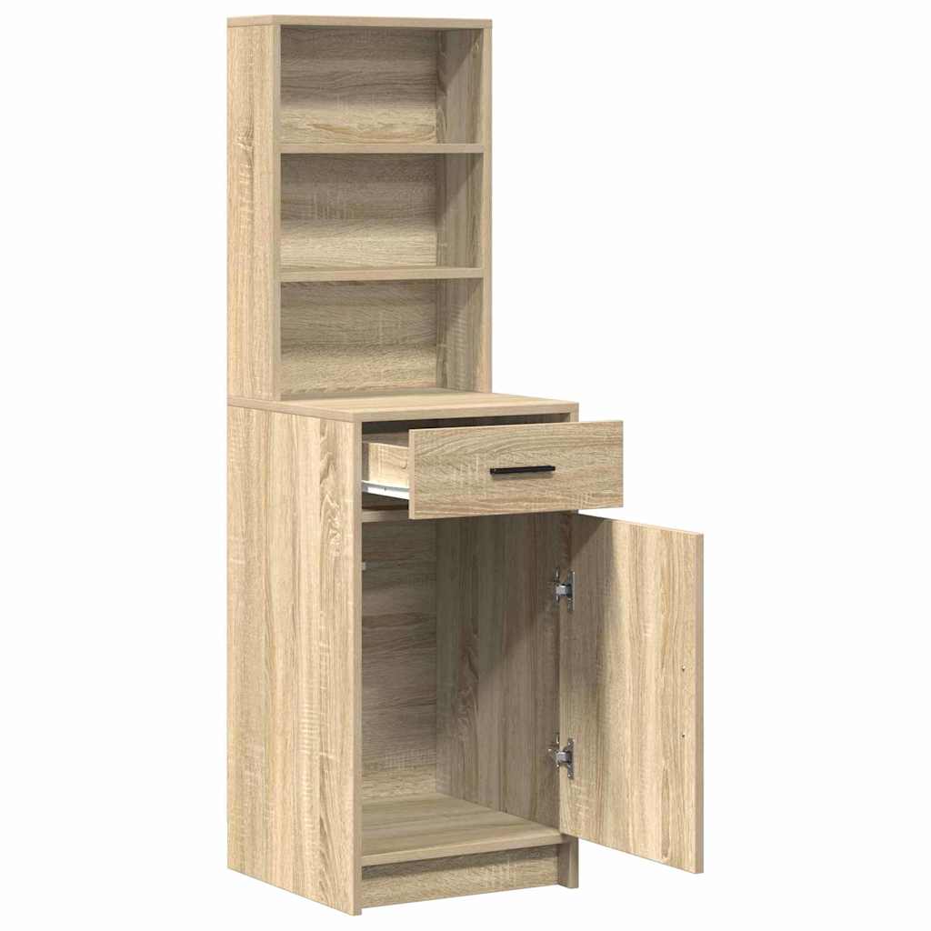 Highboard Sonoma Oak 40 x 40.5 x 135 cm Engineered Wood