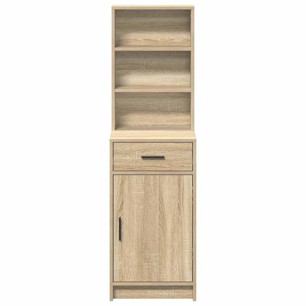 Highboard Sonoma Oak 40 x 40.5 x 135 cm Engineered Wood