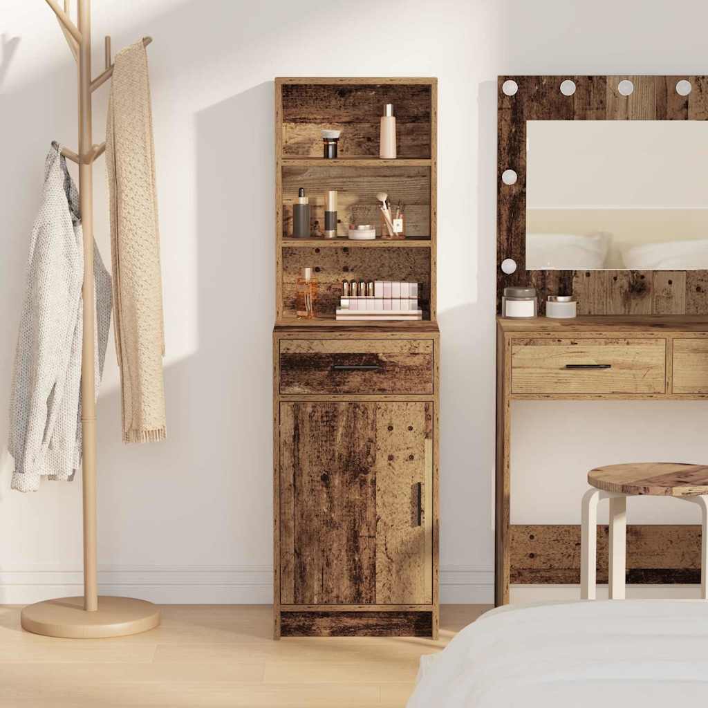 Highboard Old Wood 40 x 40.5 x 135 cm Engineered Wood