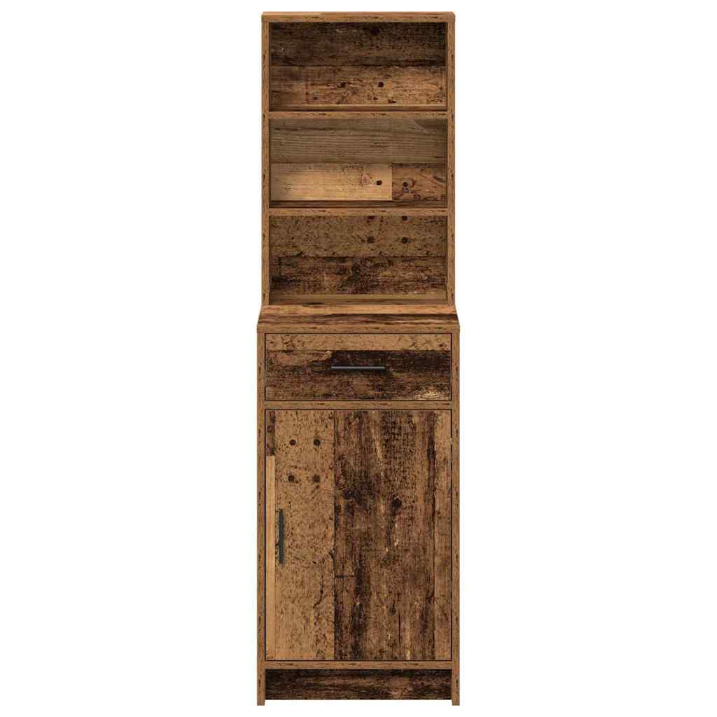 Highboard Old Wood 40 x 40.5 x 135 cm Engineered Wood