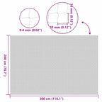 Cat Net Transparent 3x2 m Nylon