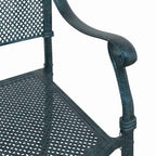 Garden Chair 2 pcs Green 64 x 62 x 93cm Aluminium