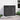 Air Conditioner Cover Black 110 x 50 x 105 cm Steel