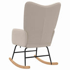 Relaxing Chair Light grey 61 x 78 x 98 cm Fabric