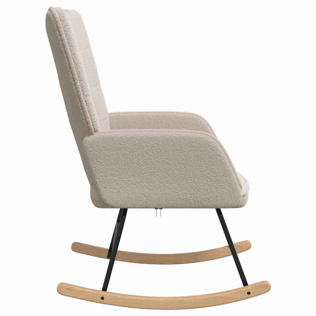 Relaxing Chair Light grey 61 x 78 x 98 cm Fabric