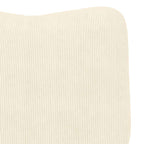 Relaxing Chair Cream 63 x 67 x 94 cm Fabric