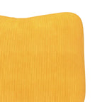 Relaxing Chair Light yellow 63 x 67 x 94 cm Fabric