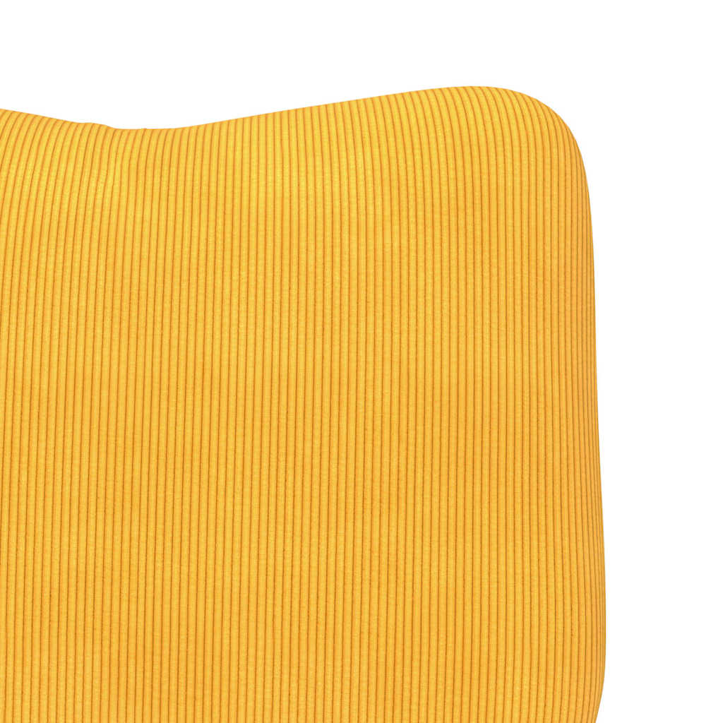 Relaxing Chair Light yellow 63 x 67 x 94 cm Fabric