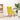 Relaxing Chair Yellow 63 x 67 x 94 cm Velvet