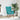 Relaxing Chair Turquoise 63 x 67 x 94 cm Velvet