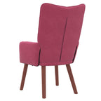 Relaxing Chair Wine red 63 x 67 x 94 cm Velvet