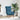 Relaxing Chair Blue 69 x 74 x 93 cm Velvet