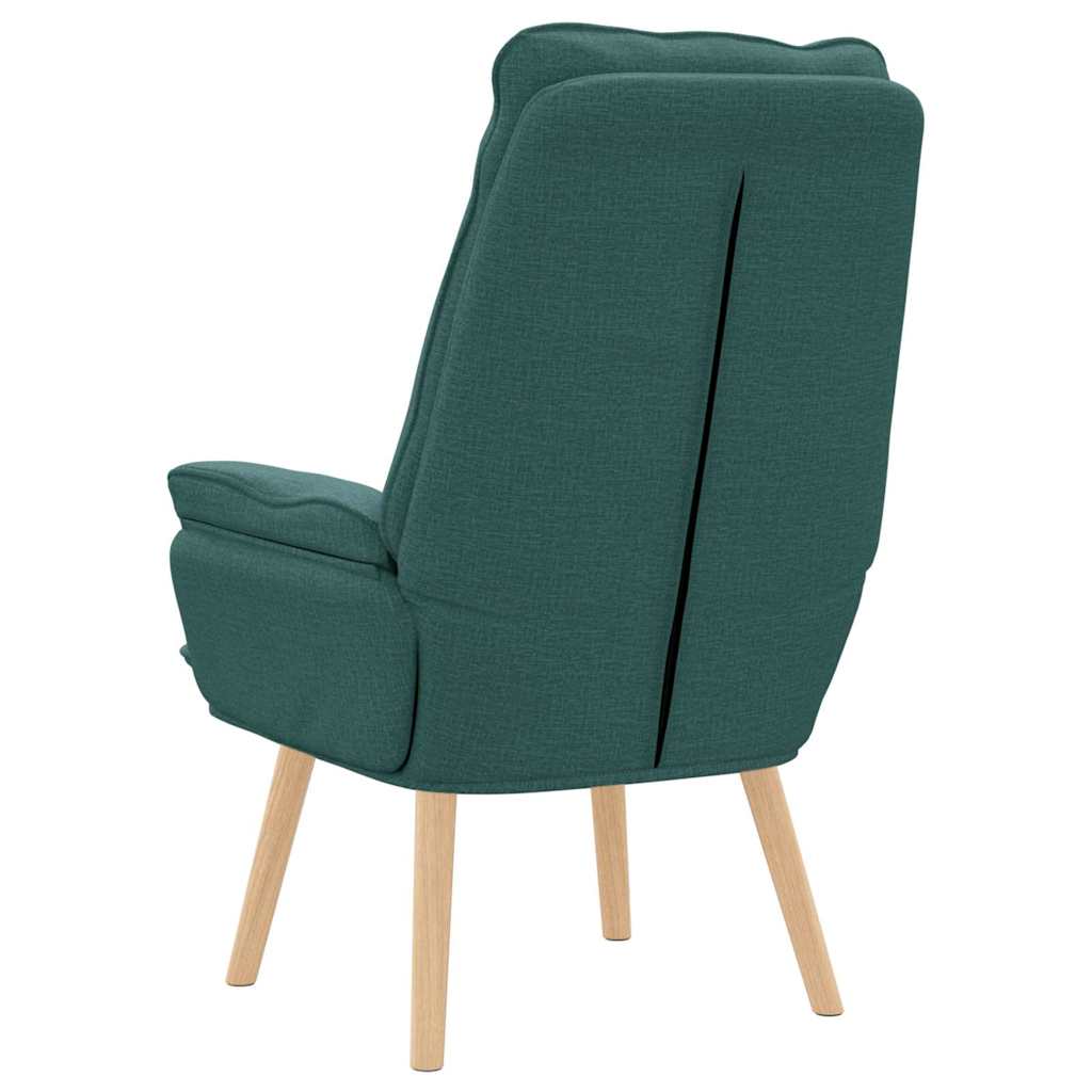 Relaxing Chair Dark green 69 x 74 x 93 cm Fabric