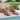 Sun Lounger Folding 2-person 2 pcs Red 58 x 188 x 77cm Fabric