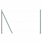 Fence Post 13 pcs Green Steel