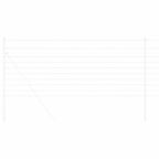 Wild Fence Hot Dip Galvanized 1000 x 100 x 0.18 cm Iron