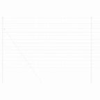 Wild Fence Hot Dip Galvanized 1000 x 140 x 0.18 cm Iron