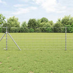 Field Fence Silver 25 x 0.8 m Galvanised steel