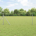 Field Fence Silver 25 x 0.8 m Galvanised steel