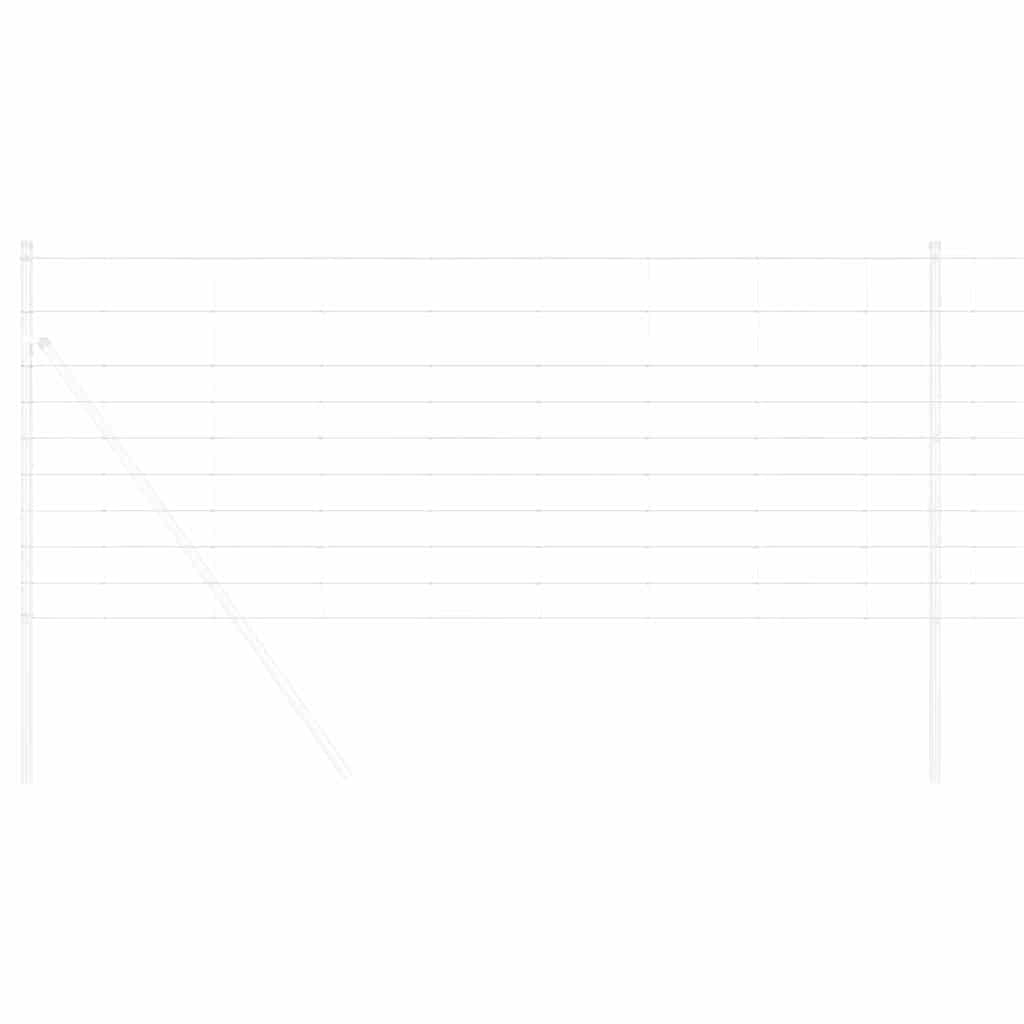 Field Fence Silver 25 x 1 m Galvanised steel