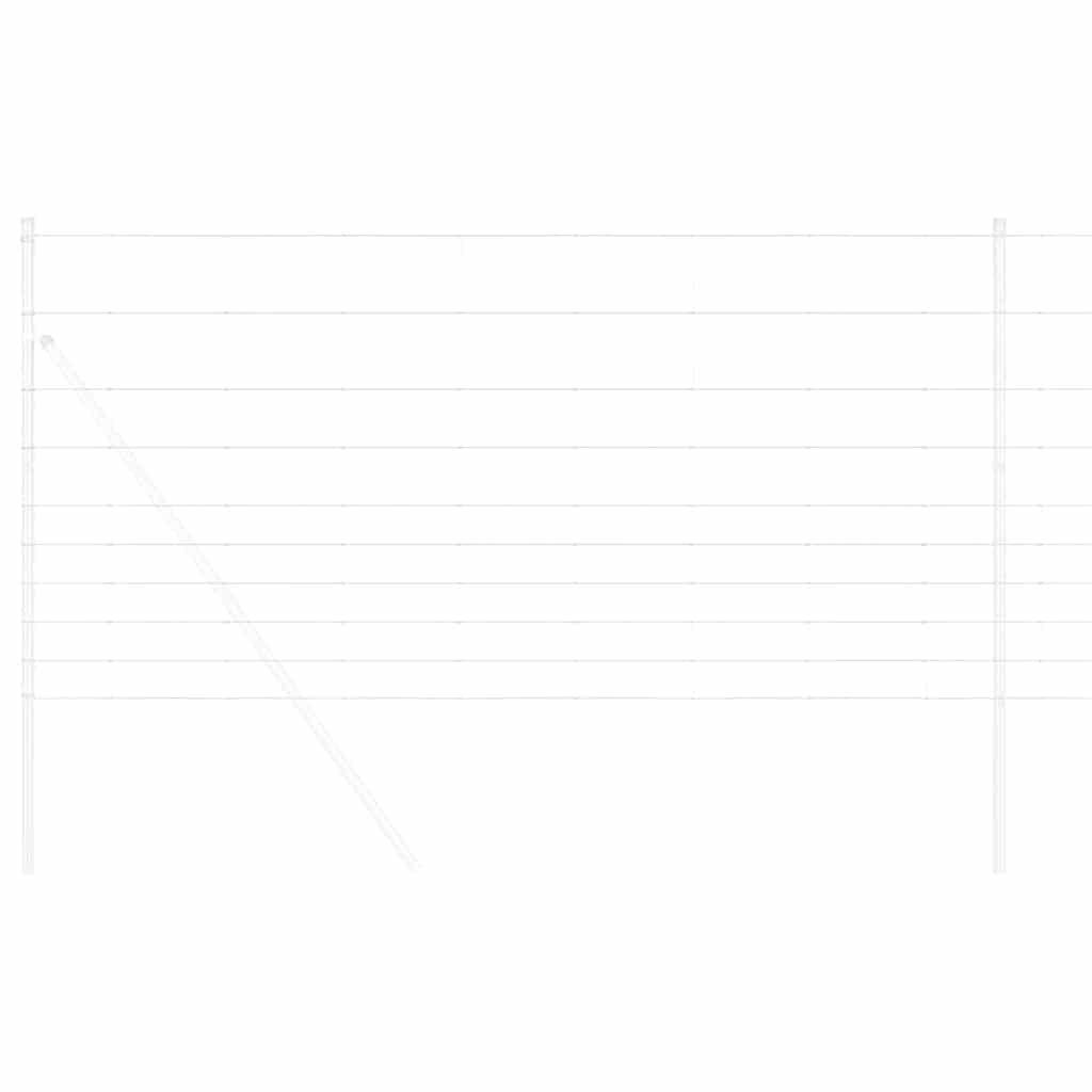 Field Fence Silver 25 x 1.2 m Galvanised steel