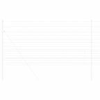 Field Fence Silver 25 x 1.2 m Galvanised steel