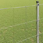 Field Fence Silver 25 x 1.4 m Galvanised steel