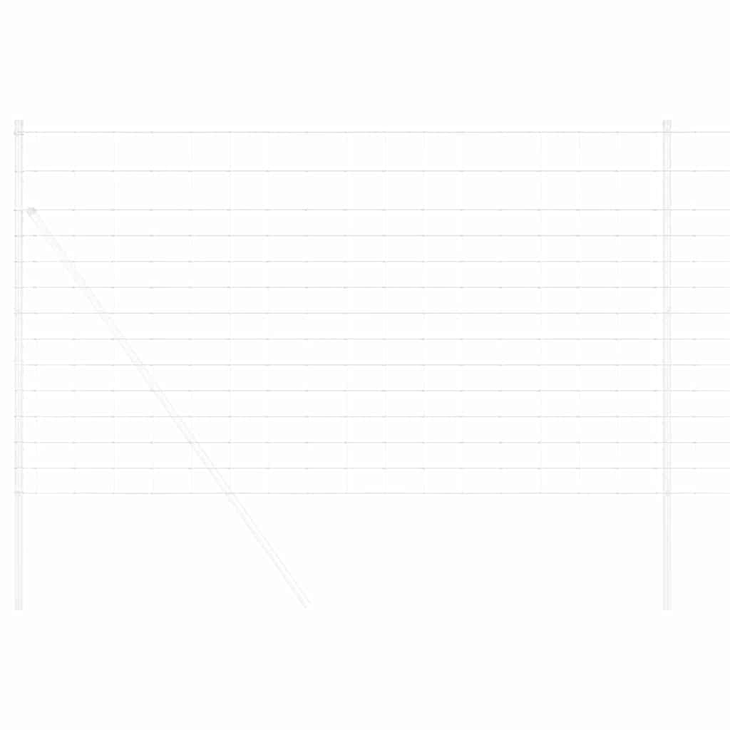 Field Fence Silver 25 x 1.4 m Galvanised steel