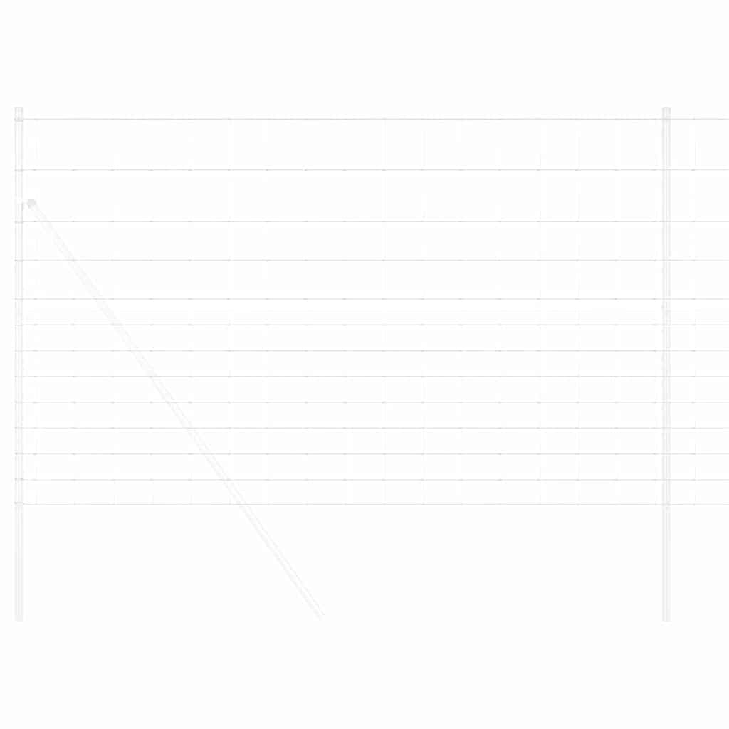 Field Fence Silver 25 x 1.5 m Galvanised steel