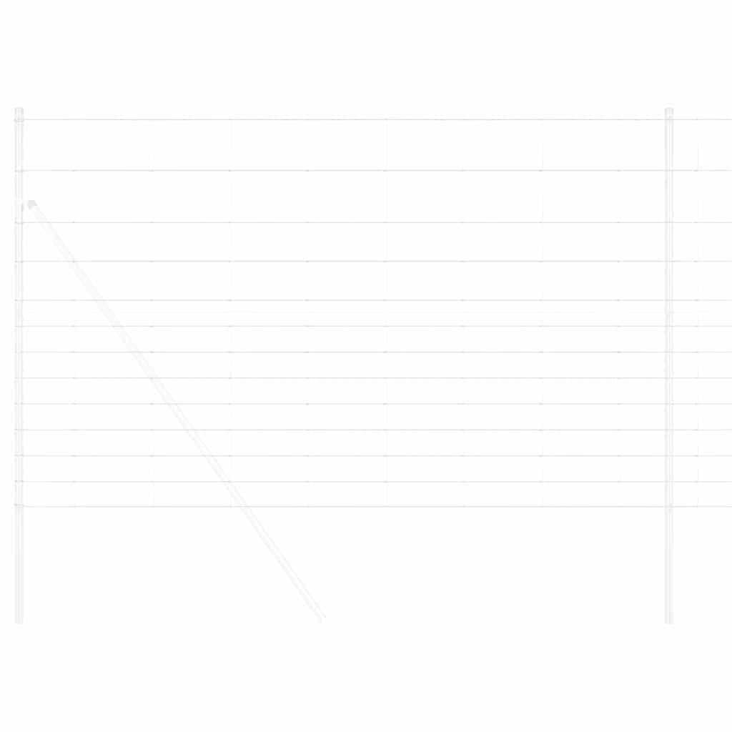 Field Fence Silver 25 x 1.5 m Galvanised steel