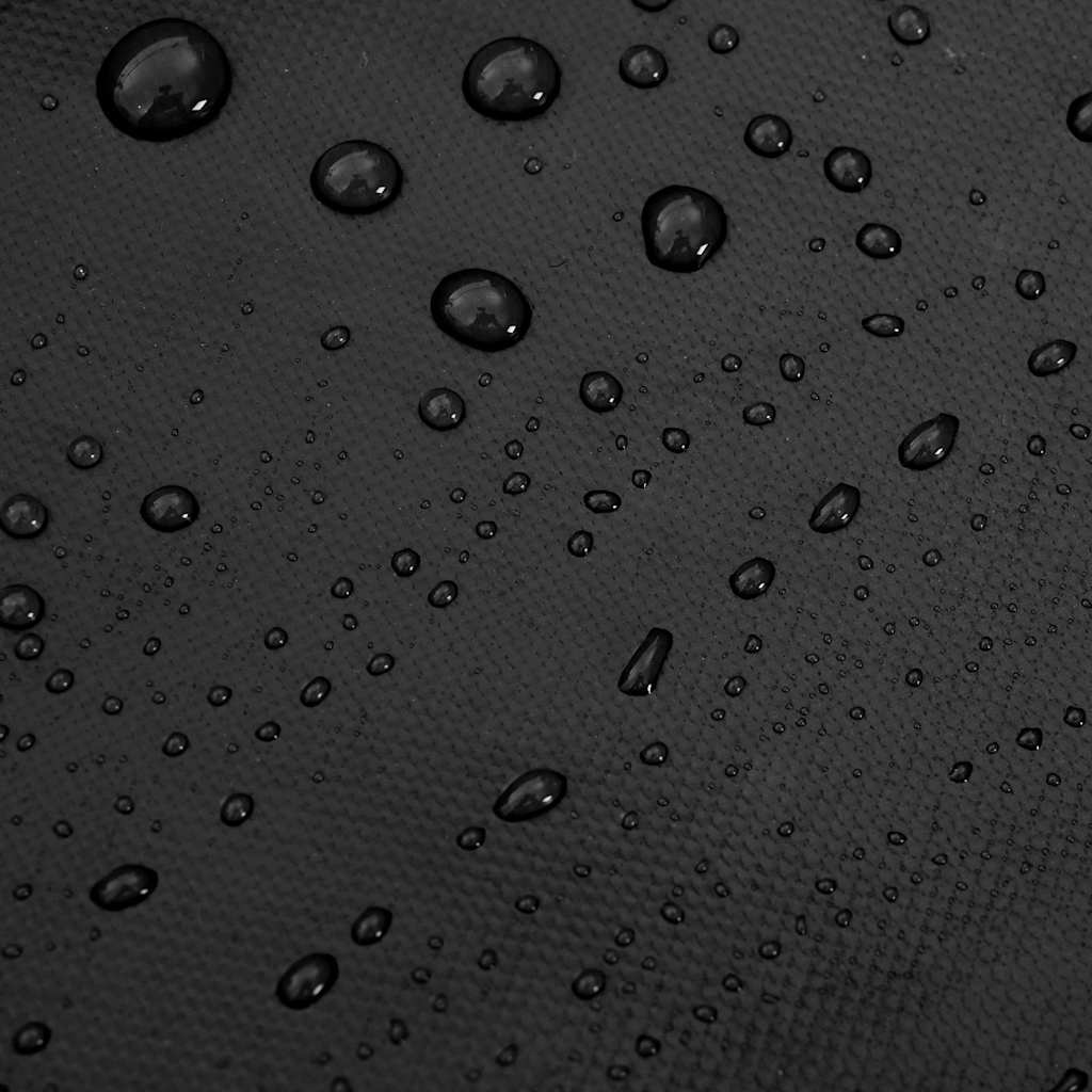 Shopping Trolley Black 36.5 x 46.5 x 100.5 cm Oxford fabric