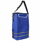 Shopping Trolley Blue 36.5 x 46.5 x 100.5 cm Oxford fabric