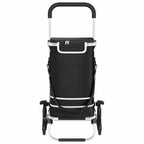 Shopping Trolley Folding Black 47 x 39 x 100.5 cm Oxford fabric