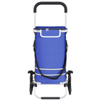 Shopping Trolley Folding Blue 47 x 39 x 100.5 cm Oxford fabric