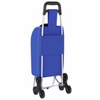 Shopping Trolley Folding Blue 39.5 x 33 x 93 cm Oxford fabric