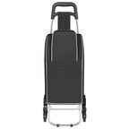 Shopping Trolley Folding Black 39.5 x 33 x 93 cm Oxford fabric