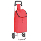 Shopping Trolley Folding Red 35 x 28 x 92 cm Oxford fabric
