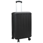 Suitcase Folding with Lock Black 34 x 23 x 55.5 cm ABS Plastic
